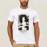 Monica Bellucci By Ellen Unwerth T Shirt Mens Fashion Casual Shoet Sleeve 100% Cotton Top Tees T-Shirt