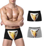 Wolf Eagle Boxer Panties Men Cartoon Boxers Shoets 3D Animal Funny Men Underwear Cotton Bulge Pouch Sexy Men's Underpants