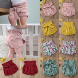 Pudcoco Girl Shoets 9M-6Y Toddler Infant Baby Girl Cotton Shorts PP Pants Nappy Diaper Covers Bloomers